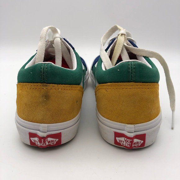 Vans Old Skool Yacht Club Kids Size: Multi Color US 3 - Picture 5 of 9